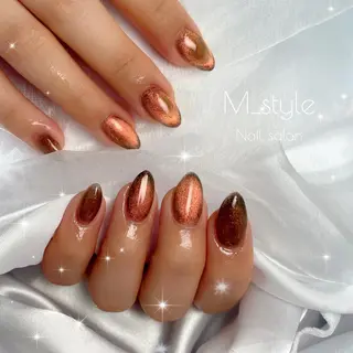 ミディアム ネイル 下妻市ﾈｲﾙｻﾛﾝ M_styleのネイルデザイン