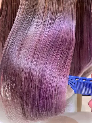 ロング カラー 古川 琴美のヘアスタイル