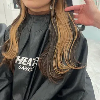 ロング カラー 韓国スタイル🇰🇷 トレンドレイヤー🪡のヘアスタイル