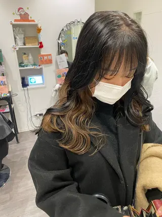 ロング 大野 美紅のヘアスタイル
