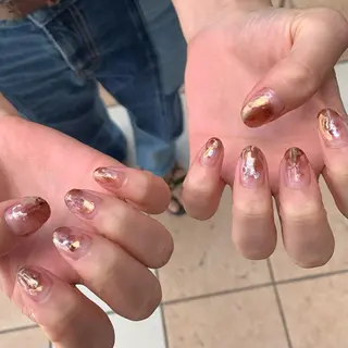 ネイル YUKIMO🍎名駅 /ニュアンスのネイルデザイン