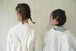 【髪質改善】 夏目結以のヘアスタイル