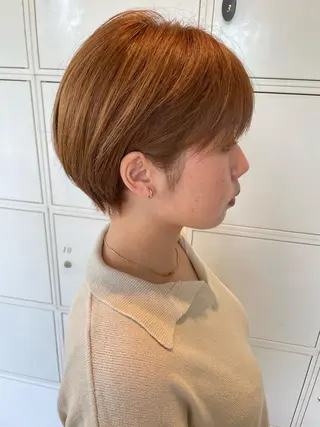 ショート カラー 鶴岡で縮毛矯正なら お任せ！ハヤシナオミのヘアスタイル