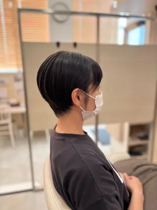 ショート adorableリバーサイド千秋店所属・【アドラーブル】反町 萌のヘアスタイル