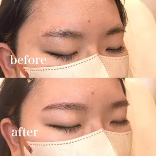 メンズ アイブロウ 八田 紗希の眉毛・アイブロウイメージ