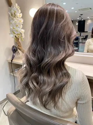 ミディアム カラー 🇺🇸海外デザイン iCON TOKYOのヘアスタイル