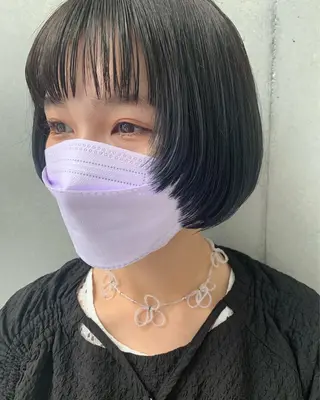 ショート ブリーチなしWカラー /地毛風/小林凪沙のヘアスタイル