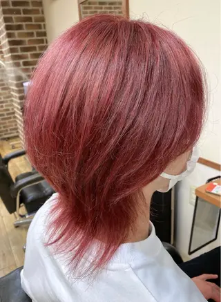 ショート カラー 國分 伸也のヘアスタイル