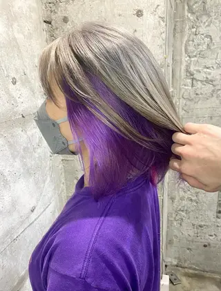 ショート カラー ヘアアレンジ ［似合わせヘア］ ✂︎OGURO✂︎のヘアスタイル