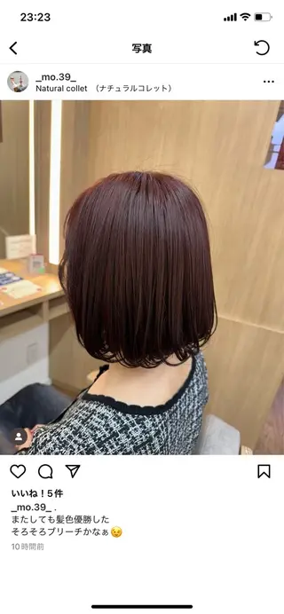 ショート カラー ヘアアレンジ 韓国ヘア sasugaのヘアスタイル