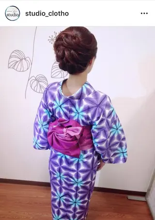 ヘアアレンジ 京都.祇園セットサロン:スタジオ ヒロ【Studio hiro】所属・ヒロ(hiro) •スタジオヒロのヘアスタイル