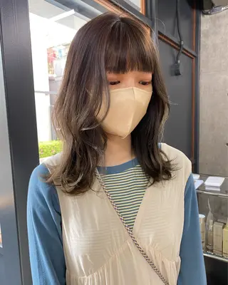 セミロング ୨୧柔らかいカラー nozomi ୨୧のヘアスタイル