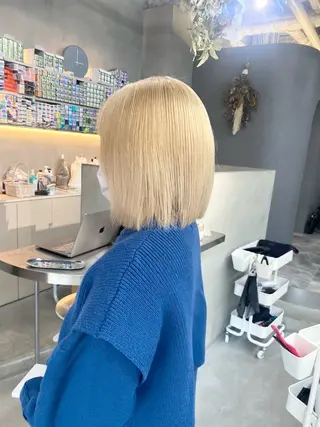 ショート カラー qulim所属・前橋 姫奈のヘアスタイル