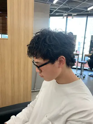 ショート パーマ メンズ ⚡️メンズ特化⚡️ RYUKIのヘアスタイル
