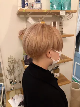 ショート 美容室CLASS 細谷智のヘアスタイル