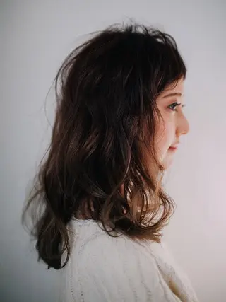 ミディアム カラー どんな髪の悩みも解決 します✨田嶋俊一✨のヘアスタイル