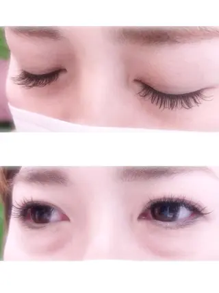 マツエク・マツパ 保子 祐里香のヘアスタイル