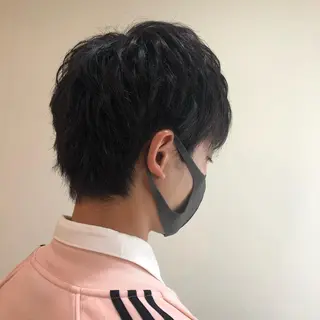 ショート メンズ 🍀アレンジ簡単ヘア ☘️石田万里奈🍀のヘアスタイル