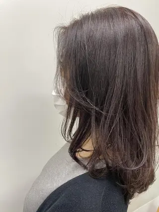 セミロング カラー 🍓 JURiA 🍓のヘアスタイル