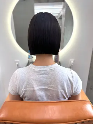 ショート 盛れる顔周り /透明感/かりん🎀のヘアスタイル