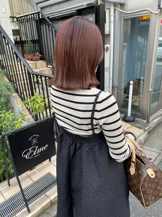 ミディアム カラー まつ毛パーマ🐏 NANAMIのマツエク・マツパデザイン