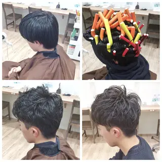 ショート パーマ メンズ Shingo #パーマのヘアスタイル