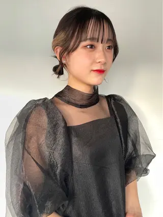 ショート カラー silo所属・silo MOKA 顔周りカット🦦のヘアスタイル