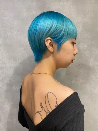 ショート カラー 🍃ショートヘア🍃 北林春樹のヘアスタイル