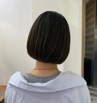 ショート カラー パーマ 大和田拓夢 /縮毛矯正/艶髪ボブのヘアスタイル