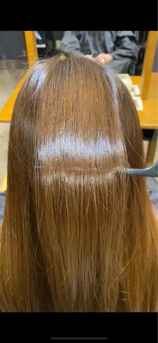 ロング shine hair blend所属・永井 紫優のヘアスタイル