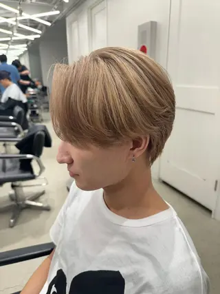 ショート カラー メンズ 松井 生のヘアスタイル