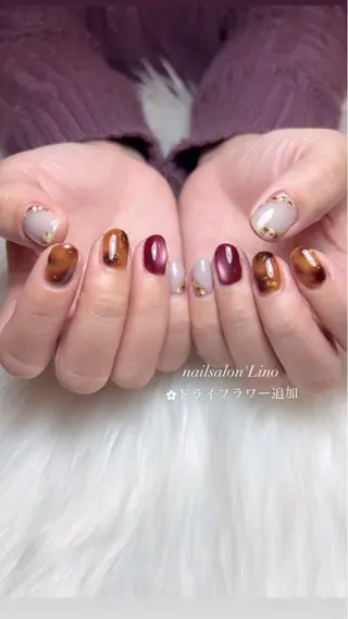 ネイル Lino𓂃⟡.· Chizuruのネイルデザイン