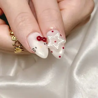 ネイル junna のぞいてねのネイルデザイン