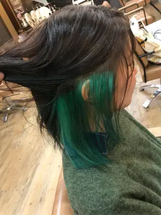 ミディアム カラー 特殊カラー特化 ✂️SHIAN フジのヘアスタイル