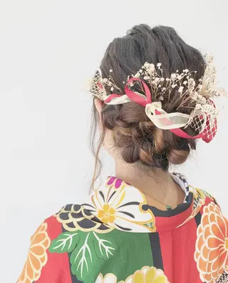 ヘアアレンジ 佐藤 美咲のヘアスタイル