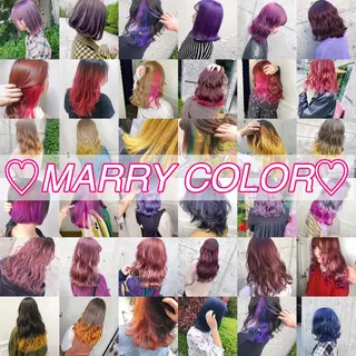 ミディアム カラー メンズ JuNブリーチに 縮毛矯正するプロのヘアスタイル