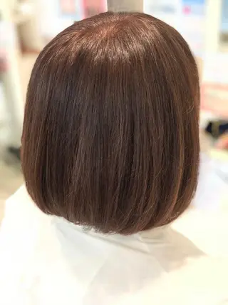 ミディアム 福元 保雄のヘアスタイル