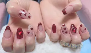 ネイル まるみ ♡のネイルデザイン