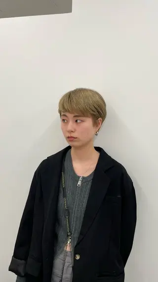 ショート カラー 葵🌊ツヤカラー/ 髪質改善🫧のヘアスタイル