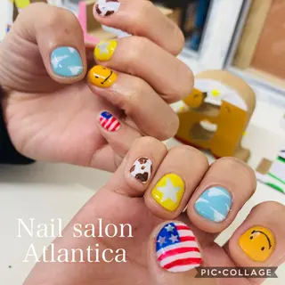 ネイル Nail salon Atlantica所属・Nail salon ✩ ｱﾄﾗﾝﾃｨｶのネイルデザイン