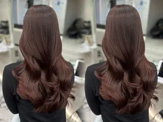 セミロング 熊本1🏅圧倒的 可愛さレイヤーカットのヘアスタイル