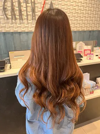 ロング カラー 立川/シールエクステ /みづきのヘアスタイル