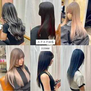 ロング ともざねゆか UniQのヘアスタイル