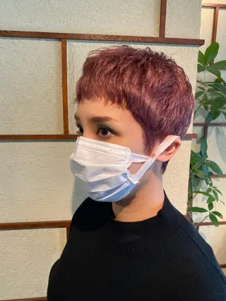 ショート 白井 雅美のヘアスタイル