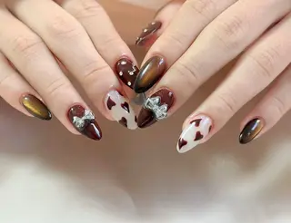 ネイル 小 雨のネイルデザイン