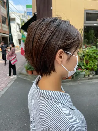 ショート 高円寺フェード 武内和樹のヘアスタイル