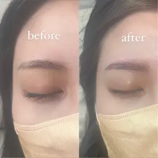 アイブロウ 韓国束感まつげ｜ MANAMI🧸のマツエク・マツパデザイン