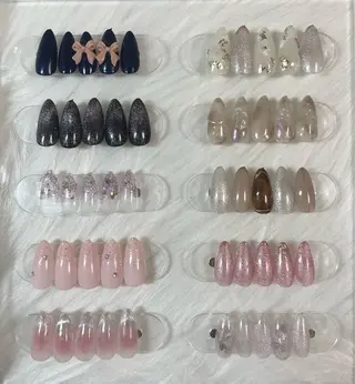 セミロング forbici 🎀ariaのネイルデザイン