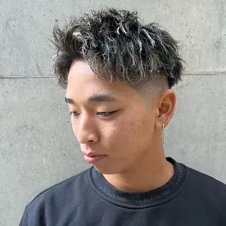 パーマ メンズ nico TOKYO Logic店所属・渋谷/メンズ 特化/MIZUKIのヘアスタイル