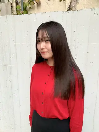 ロング 水原波津輝/ボブ /ニュアンスパーマのヘアスタイル